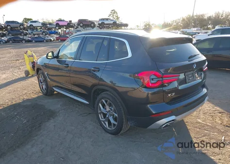 2024 BMW X3 xDrive30I z USA, uszkodzony, nr VIN WBX57DP05RN260993